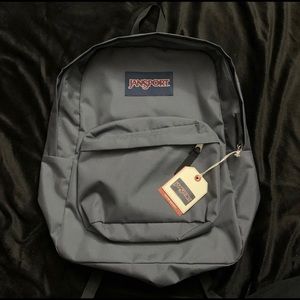 Gray Jansport Backpack